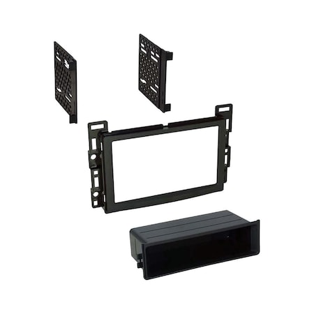 American International 2004-12 GM Single ISO with Pocket or Double Din Install Kit GMK351